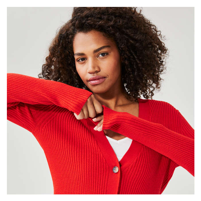 Women's Button-Down Cardigan